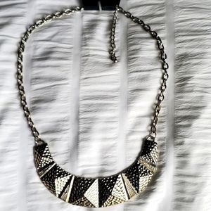 Wet Seal "Hammered Pyramid" Necklace